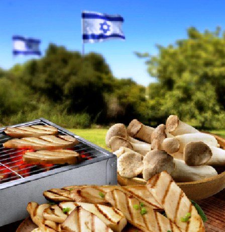 פטריות "מלך היער" על האש!