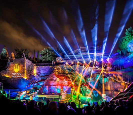 לחוות את ירושלים כמו שעוד לא יצא לכם מופע הלילה של עיר דוד