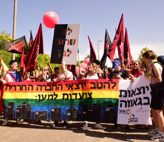 הכתב הסרוג הודיע: יוצא מהארון מצעד הגאווה בירושלים