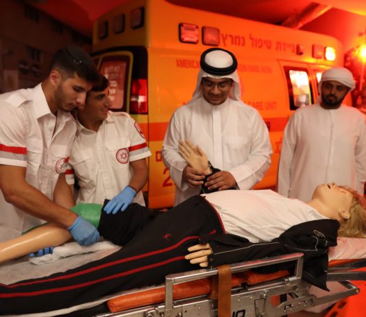 שערי רחמים: משלחת מארצות ערב בתרגיל משותף עם תלמידי ירושלים