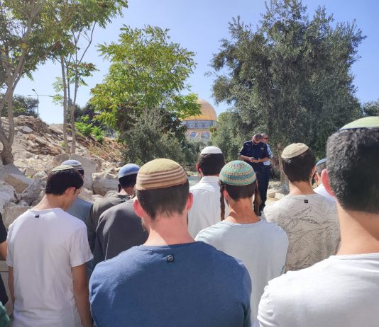 לקראת יום כיפור: ישיבת ניר עלתה להר הבית עם ראש הישיבה הרב נעם וולדמן