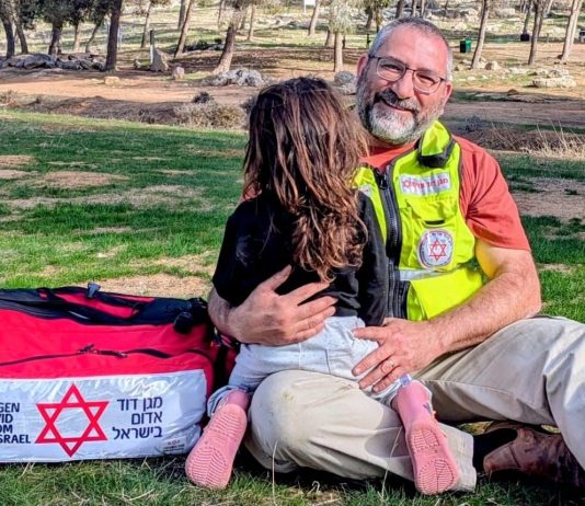 רותם בת השנתיים נחנקה מדג בערב שבת – רופא מתנדב במד"א הציל אותה ברגע האחרון