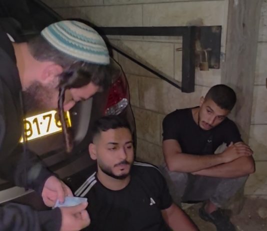 ח״כ סוכות לקח את החוק לידיים – כוח מג״ב שהגיע למקום סייע לו