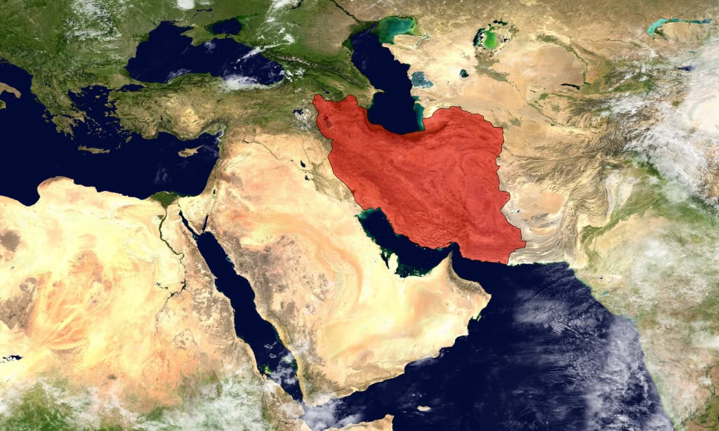 מפה של איראן