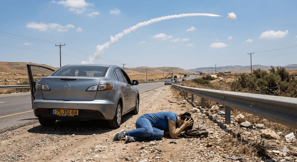 הנחיות פיקוד העורף לאזעקה בזמן נהיגה