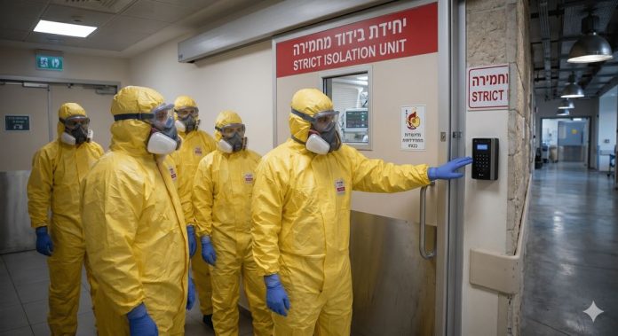 מחלות בית חולים מגיפה אבולה נגיף צילום AI Gemini_1024x558 אבולה בישראל