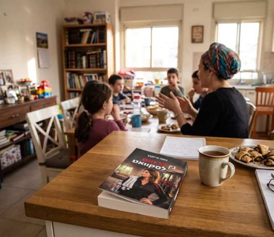 בין שבעה ילדים לספר נועז: נאוה אייזנבך שוברת את קשר השתיקה של אמצע החיים